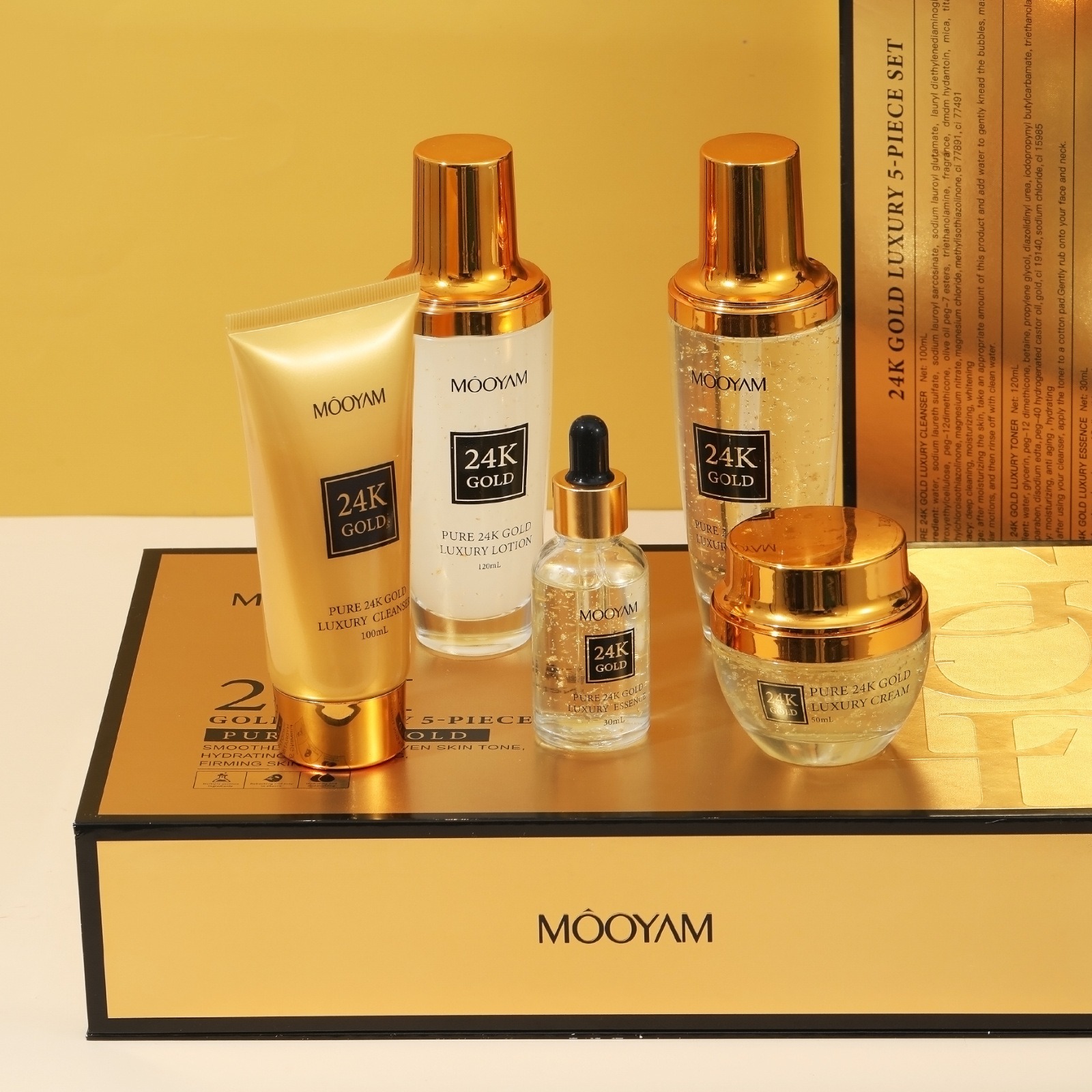 24K Gold LUXURY Moisturizin An - огляд і ціна Luxury Skincare Line