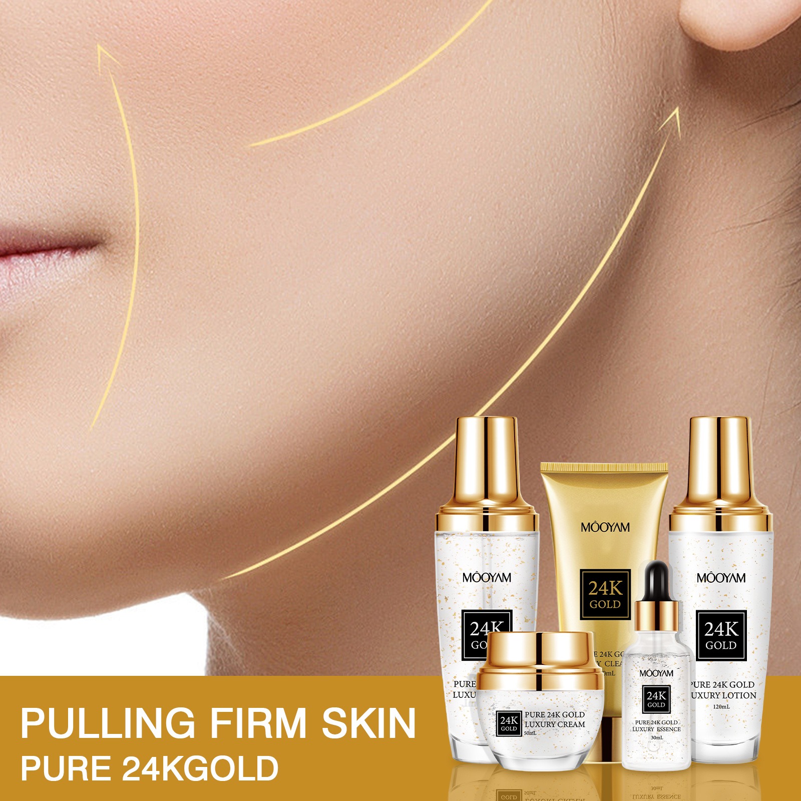 24K Gold LUXURY Moisturizin An - огляд і ціна Luxury Skincare Line